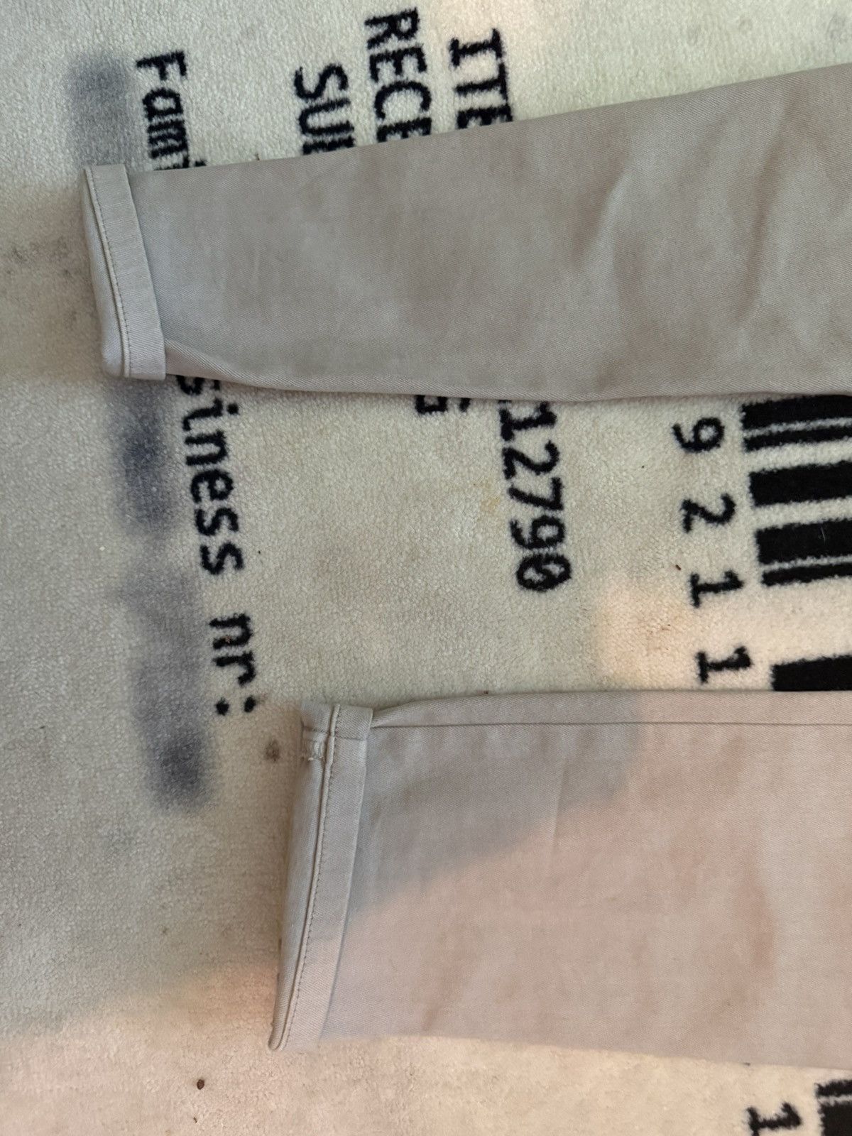 Balmain Balmain Paris Beige Biker Jeans – Moto Zip Denim Size US 28 / EU 44 - 5 Thumbnail