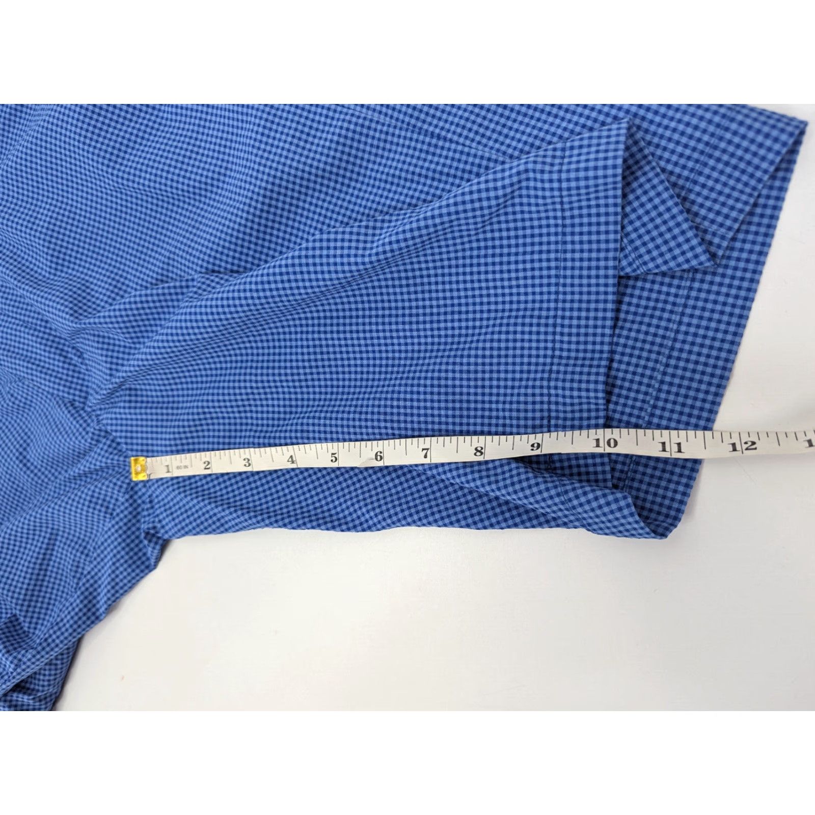 Vintage Walter Hagen Mens 11 Majors Flat Front Checkered Blue Golf Shorts size 30 Size US 30 / EU 46 - 3 Thumbnail