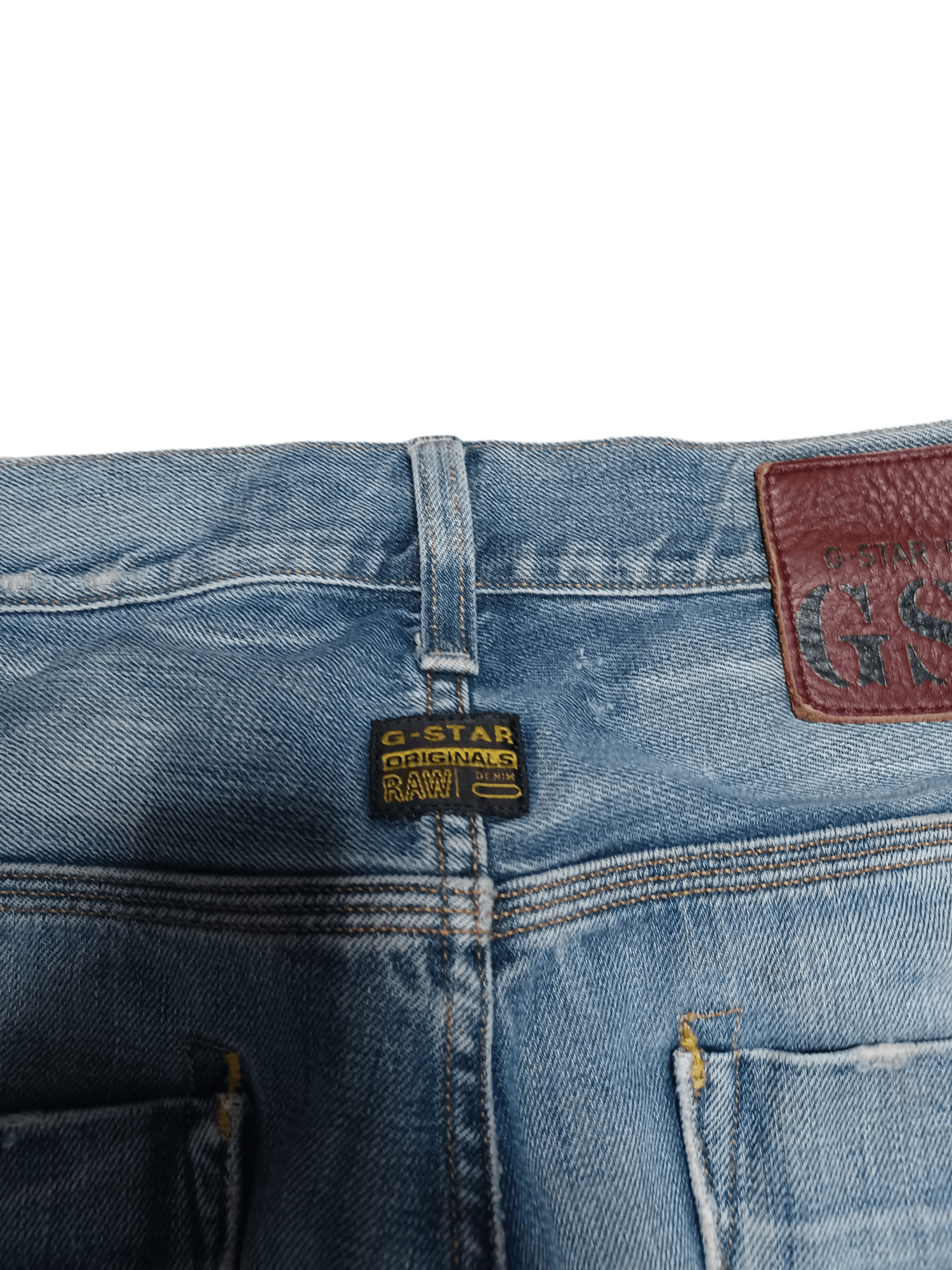 G-Star G STAR RAW DISTRESSED 3301 W32 L32 JEANS DENIM Size US 32 / EU 48 - 5 Thumbnail