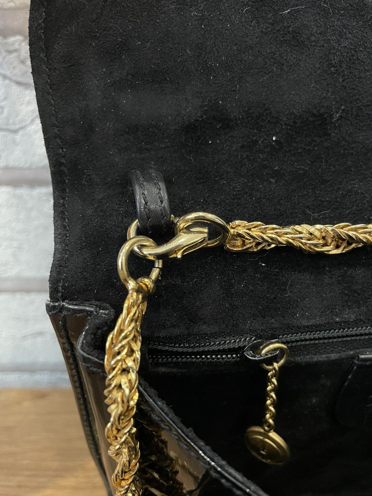 Gucci Gucci Shoulder Bag Small Dark Blue Leather Size ONE SIZE - 6 Thumbnail