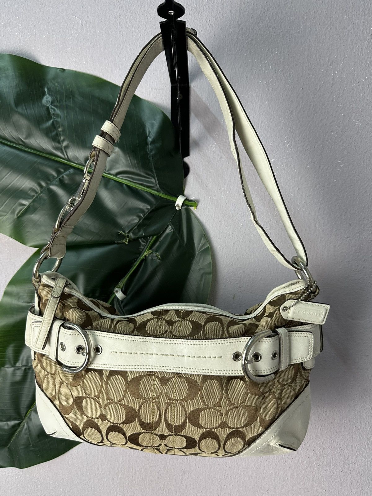 Coach × Genuine Leather Coach Handbag Size ONE SIZE - 1 Thumbnail