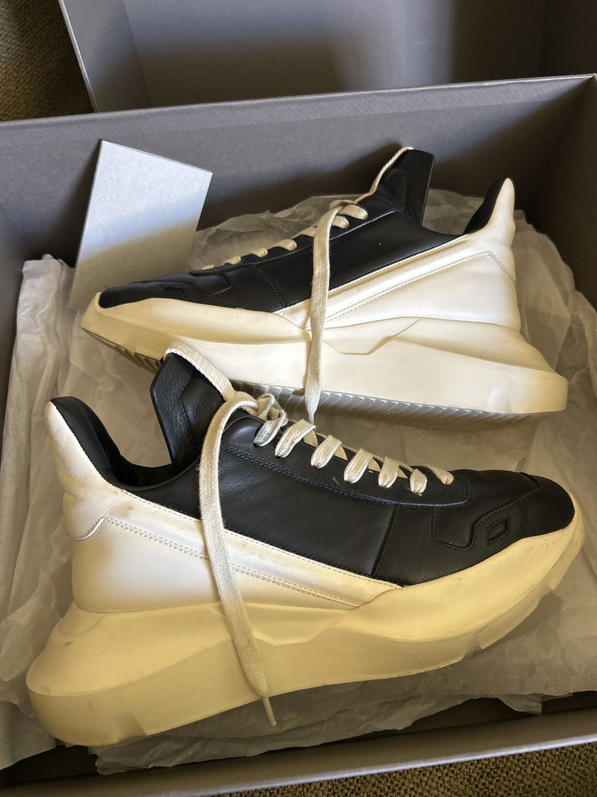 Rick Owens Rick Owens womens Geth Runner Size US 8 / IT 38 - 3 Thumbnail