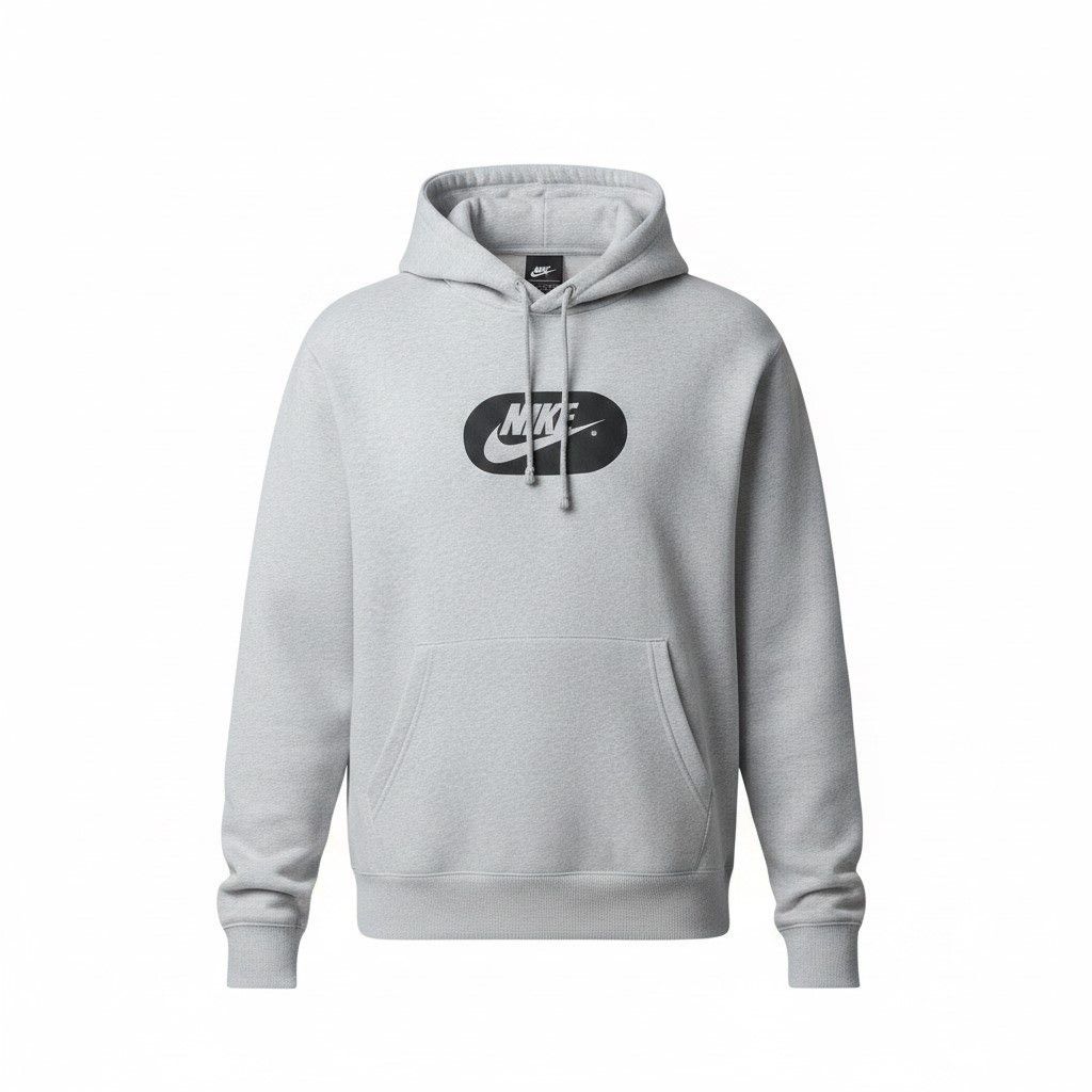 Nike 90s Nike Vintage Oversized Big Logo Retro Hoodie Y2K Rare Size US S / EU 44-46 / 1 - 3 Thumbnail