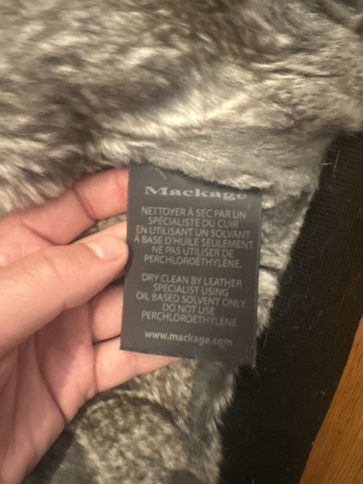 Mackage Mackage Fulton Rabbit Fur Lined Bomber Size US S / EU 44-46 / 1 - 6 Thumbnail