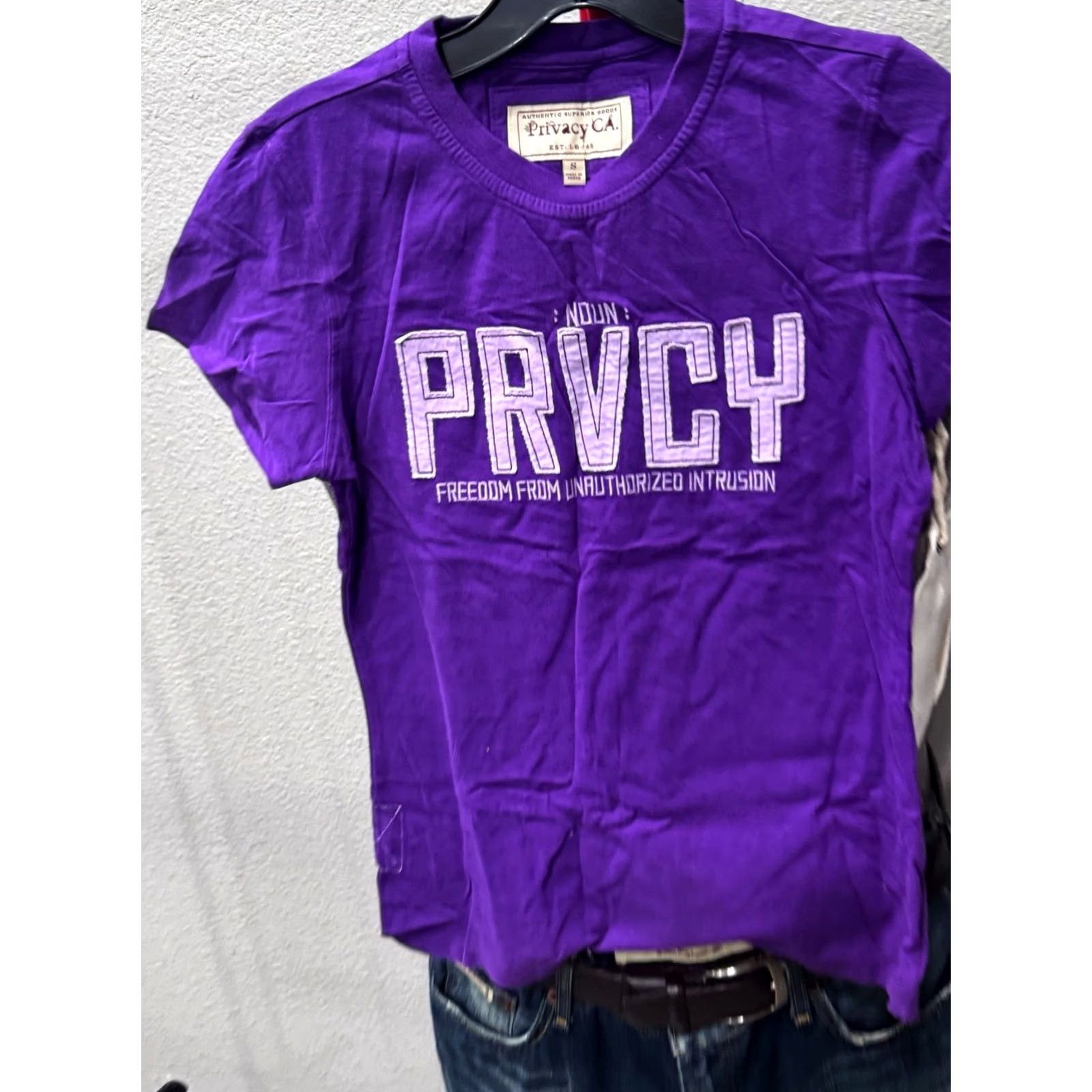 Vintage Privacy California Shirt S Womens Size US S / EU 44-46 / 1 - 2 Thumbnail