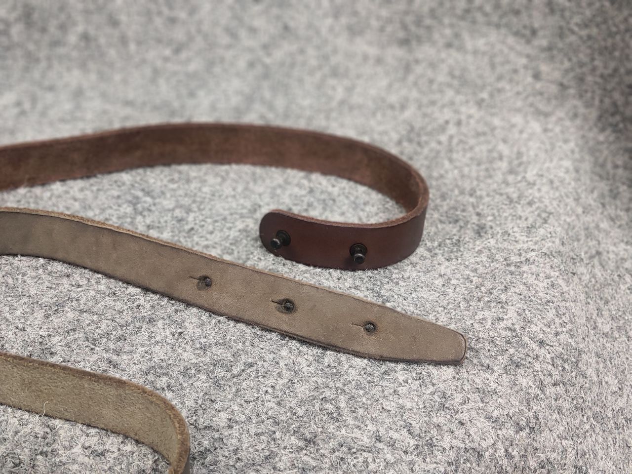 Allsaints Allsaints Spitalfields Vintage two-piece leather belt buckle Size ONE SIZE - 5 Thumbnail