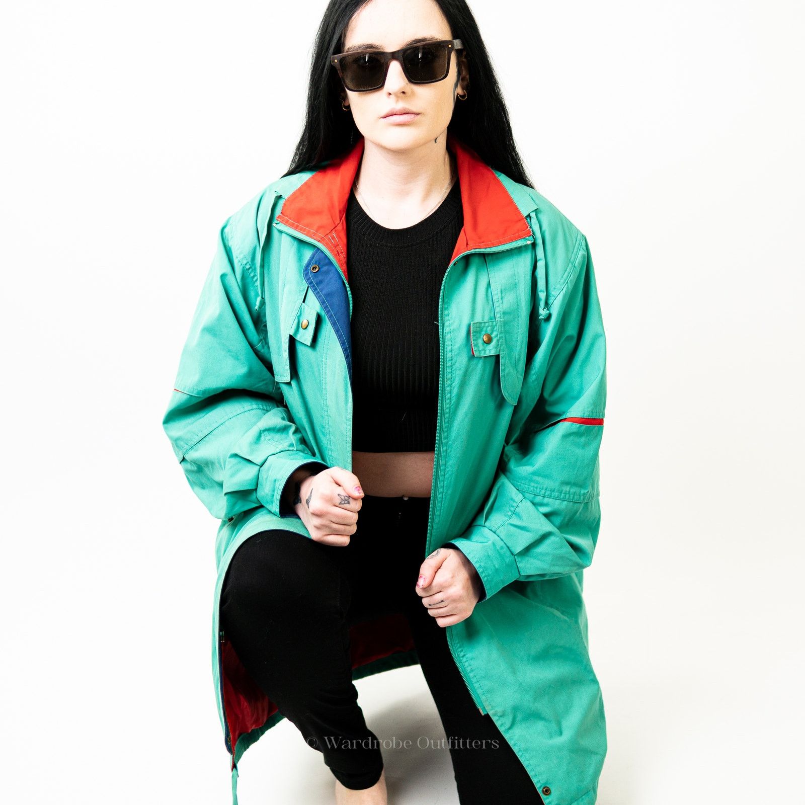 Vintage Vintage 90s Carrigan Court Rain Coat Jacket - L Size L / US 10 / IT 46 - 7 Thumbnail