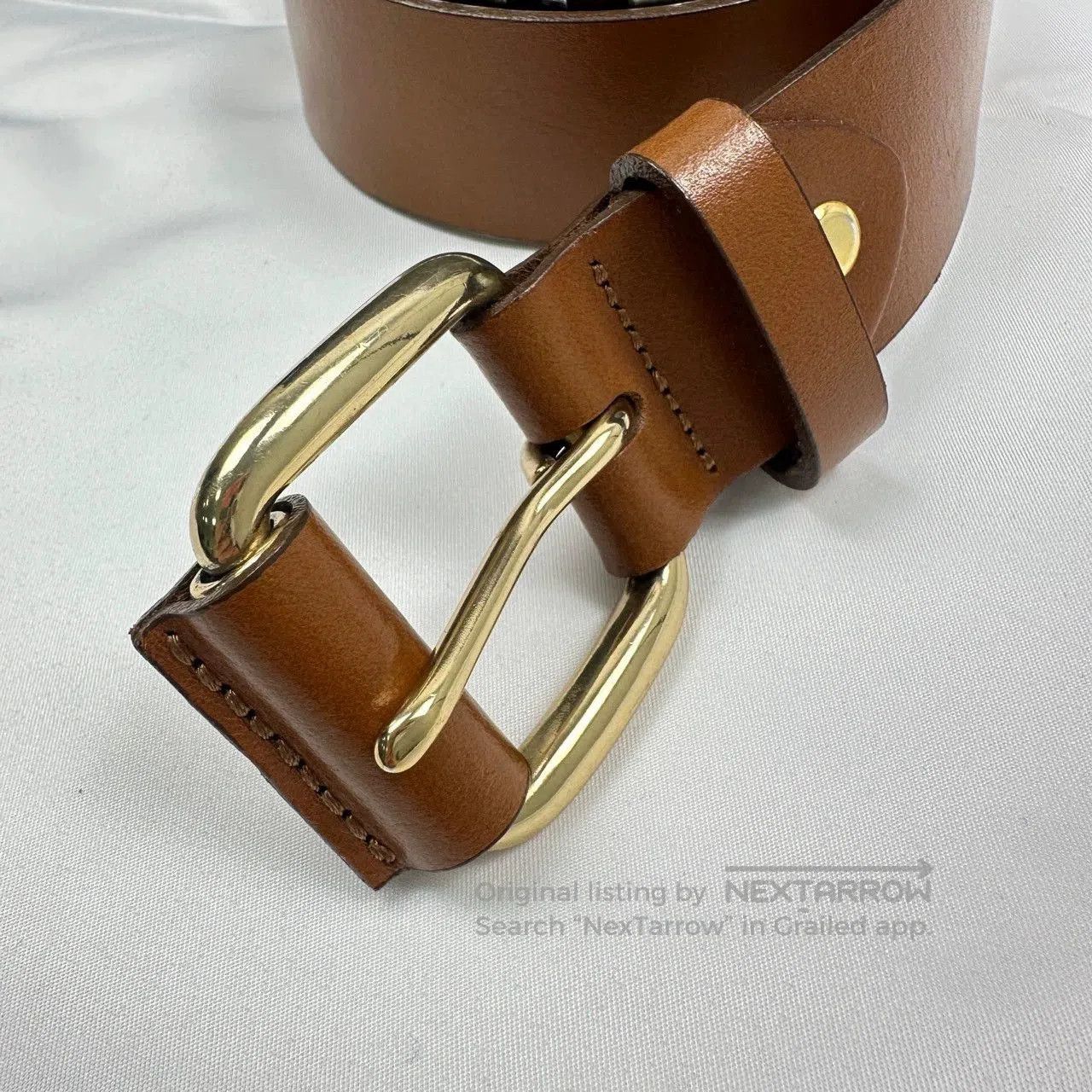 Our Legacy Our Legacy Brown Designer Belt. Size ONE SIZE - 2 Thumbnail