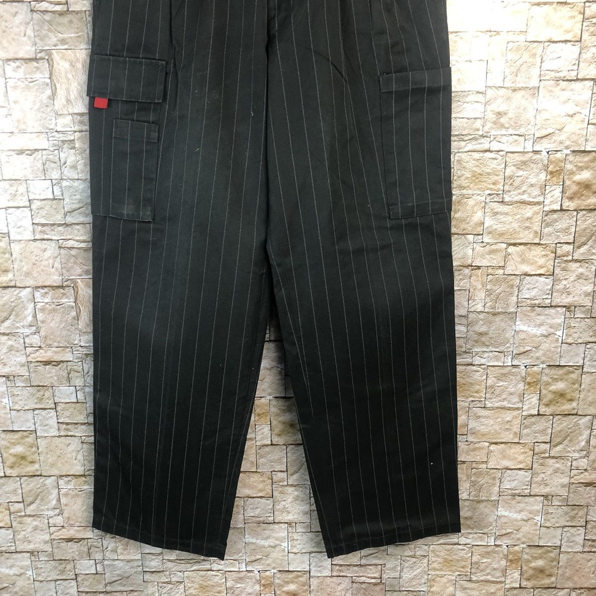 Coca Cola Coca Cola Black Stripe Cargo Multipocket Pants #A88 Size US 31 - 3 Thumbnail
