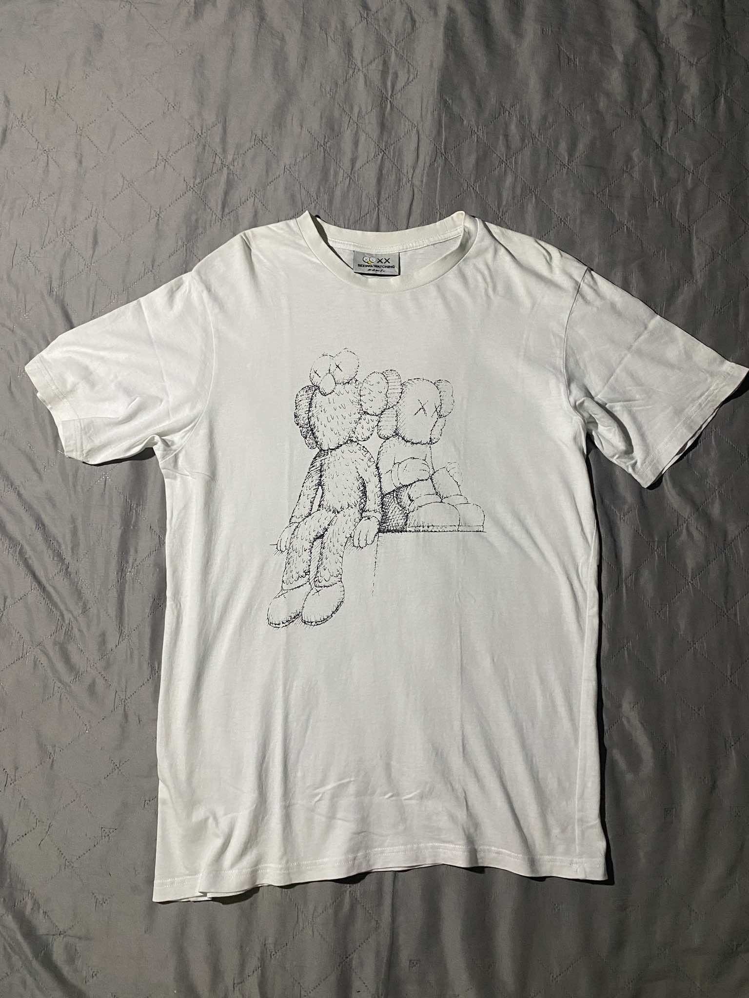 Kaws Seeing Watching Canned Tee | Grailed