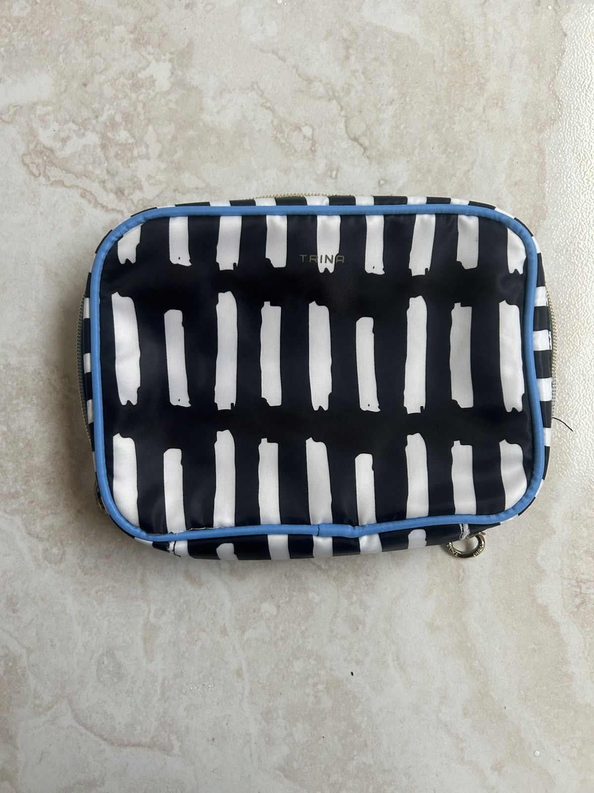 Trina Turk Trina Turk Stripped Makeup Bag Size ONE SIZE - 1 Thumbnail