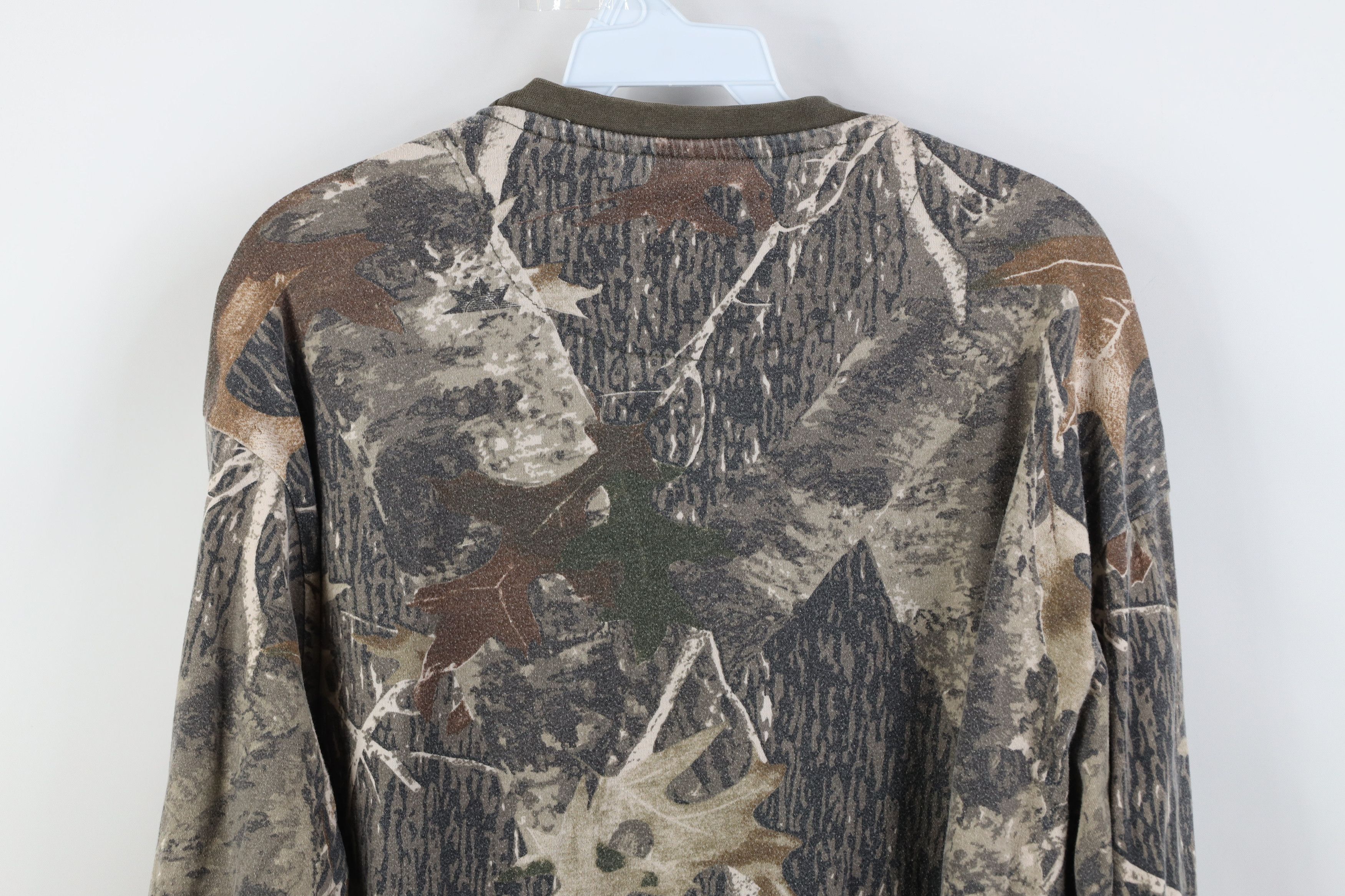 Vintage Vintage 90s Y2K Streetwear Camouflage Long Sleeve T-Shirt Size US XL / EU 56 / 4 - 10 Thumbnail