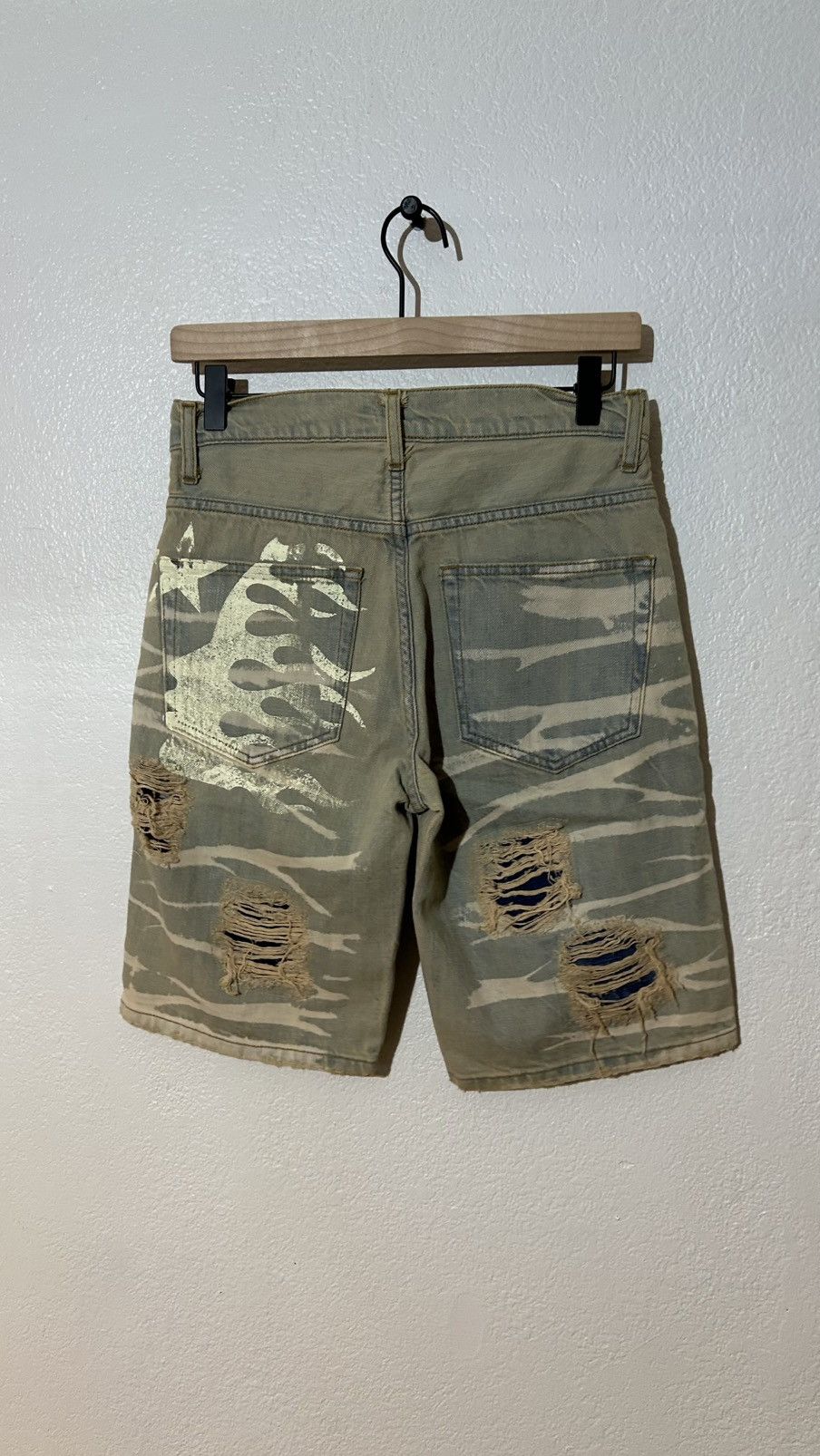 HELLSTAR Hellstar Denim Jean Shorts Size US 28 / EU 44 - 5 Thumbnail