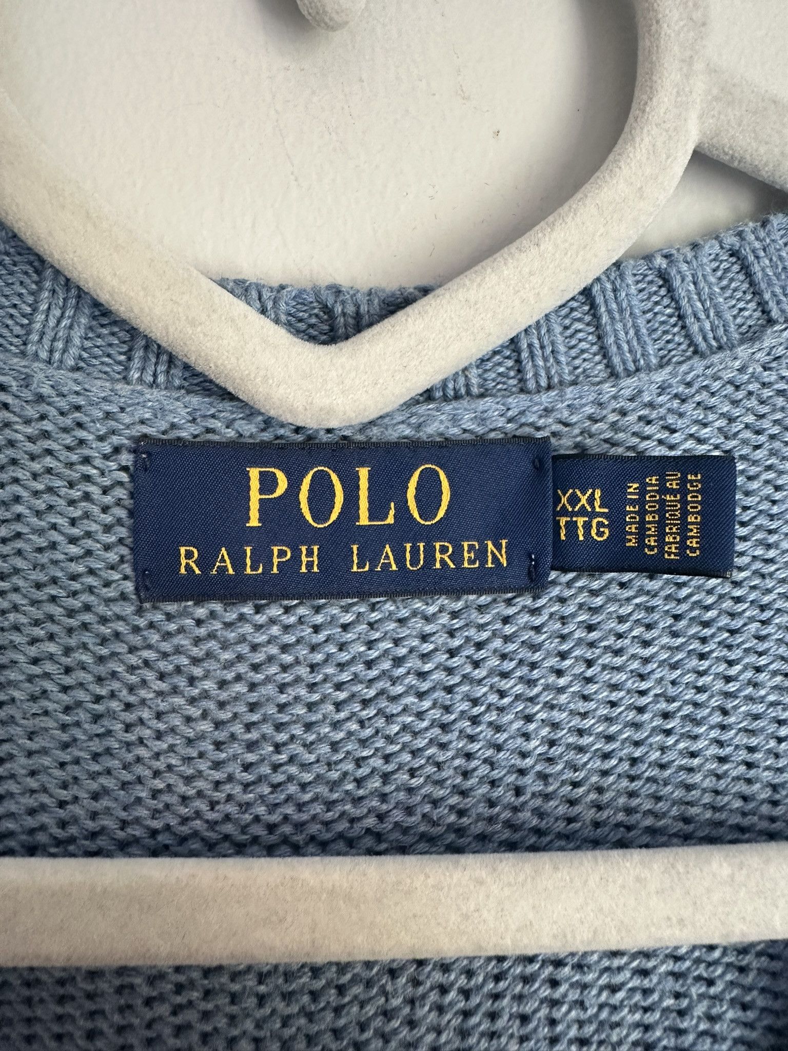 Polo Ralph Lauren Polo Ralph Lauren Sweater Mens Size XXL Blue Size US XXL / EU 58 / 5 - 4 Thumbnail