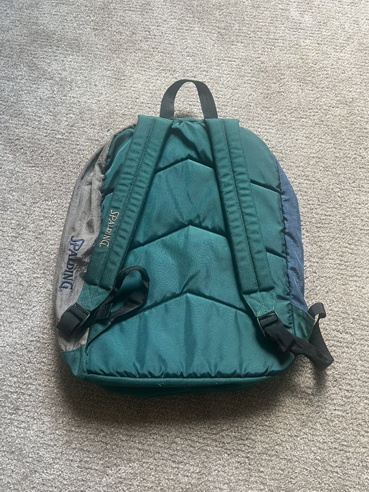 Spalding VTG 90’s Spalding Three Tone Green Backpack Size ONE SIZE - 4 Thumbnail