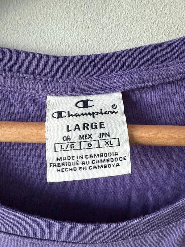 Champion Champion Purple Tank Top Rainbow Logo Size L Size L / US 10 / IT 46 - 8 Thumbnail