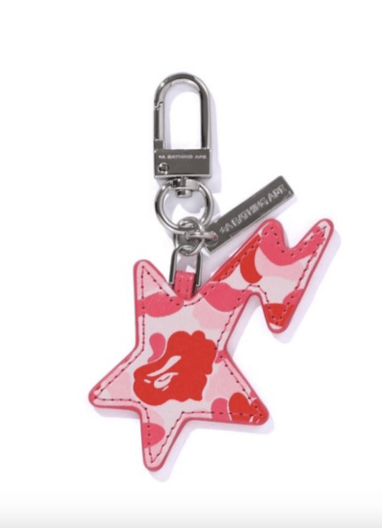 Bape Bape ABC CAMO STA KEYCHAIN Size ONE SIZE - 1 Preview