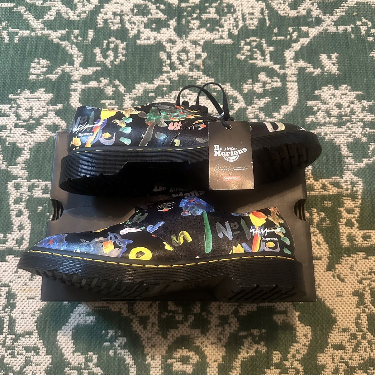 Dr. Martens × Supreme Supreme Dr Martin Yohji Black Size US 11 / EU 44 - 7 Thumbnail