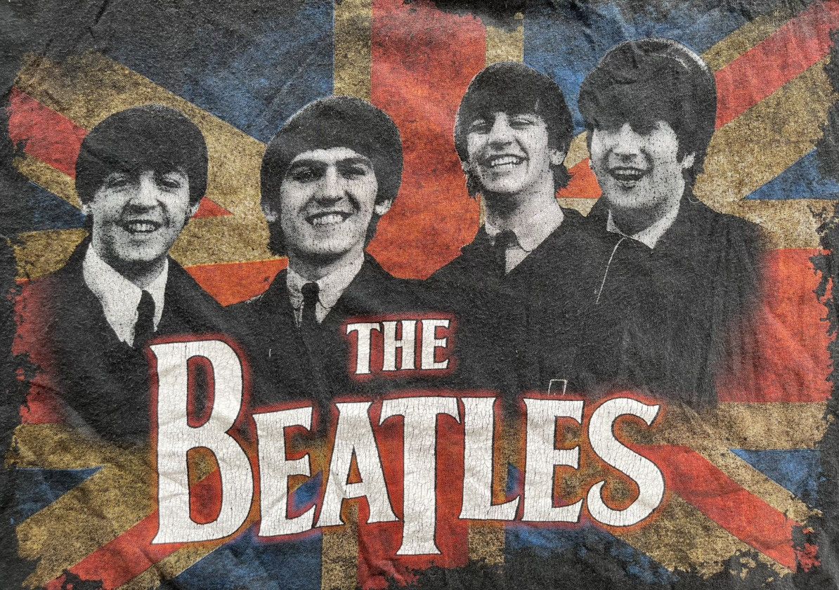 Vintage THE BEATLES Thai-bootleg Size US M / EU 48-50 / 2 - 2 Thumbnail