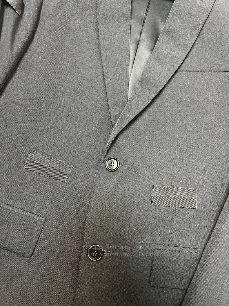 Dior Dior Black Patch Wool Suit Size US XS / EU 42 / 0 - 3 Thumbnail