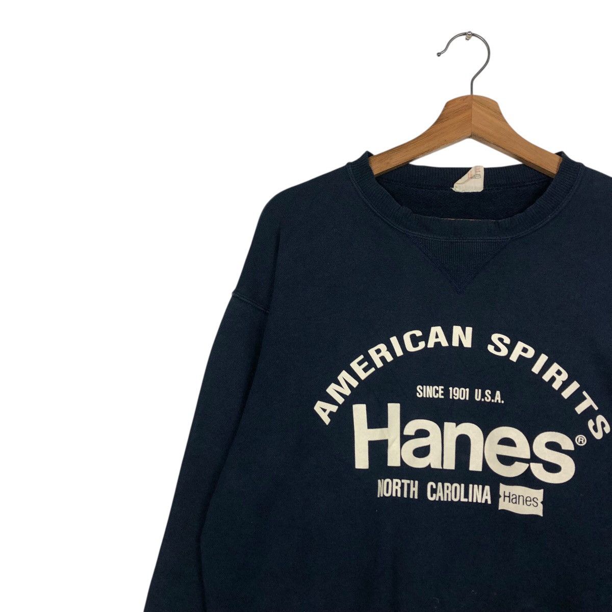 Other 📌Vintage Sweatshirt Hanes Big Logo Spell Out Size US L / EU 52-54 / 3 - 8 Thumbnail