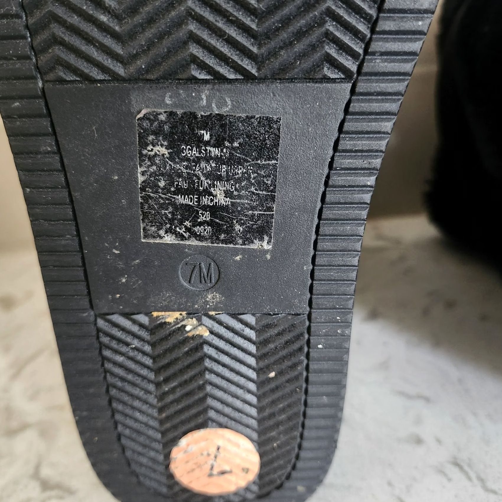 Guess G by Guess Gallion Boots Mid-Calf Womens US 7M Black Faux Fur Lined Fur Trim Medallion Logo Winter Boot Size US 7 / IT 37 - 8 Thumbnail