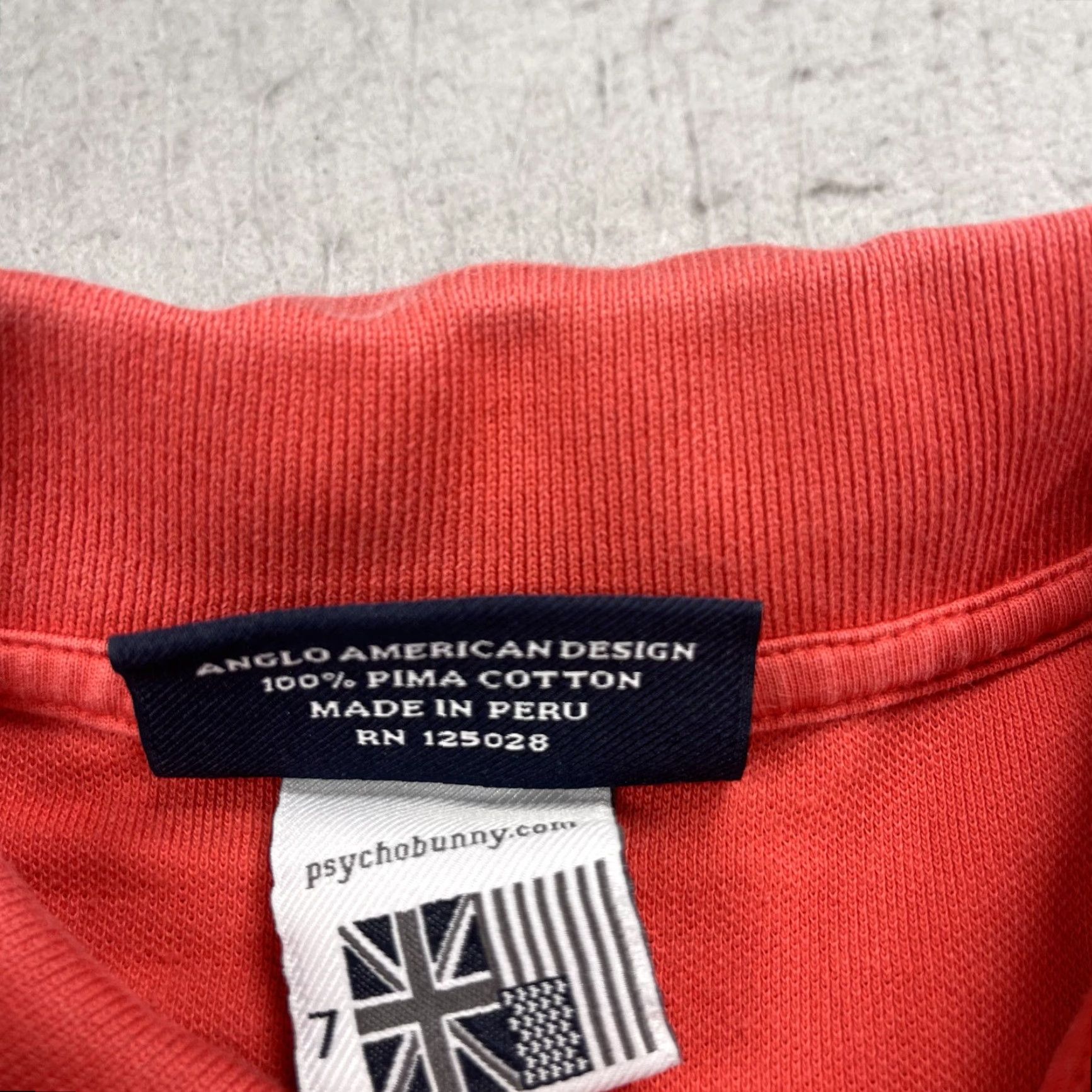 Psycho Bunny Psycho Bunny Polo Shirt Mens XL Red Solid 100% Pima Cotton Logo Polo Shirt Casual Mens XL Red Size US XL / EU 56 / 4 - 4 Thumbnail