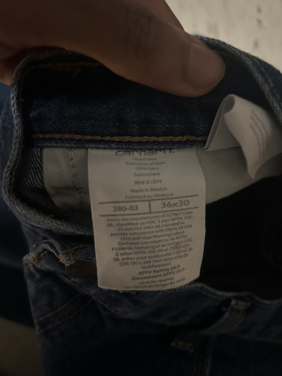 Carhartt Carrhart Jeans Size US 36 / EU 52 - 3 Thumbnail