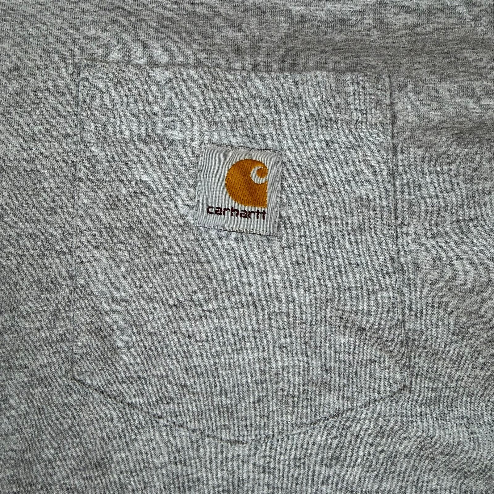 Carhartt Carhartt Gray Henley Pocket Shirt Size XL Size US XL / EU 56 / 4 - 4 Thumbnail