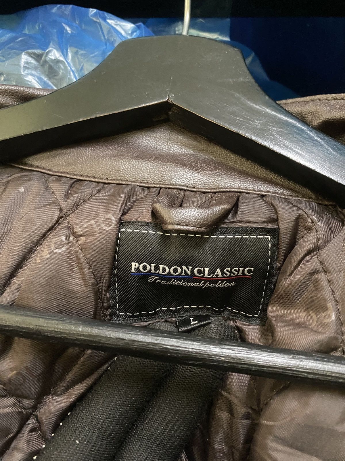 Leather Vintage Poldon Classic Brown Leather Jacket Retro Outerwear Size US M / EU 48-50 / 2 - 8 Thumbnail