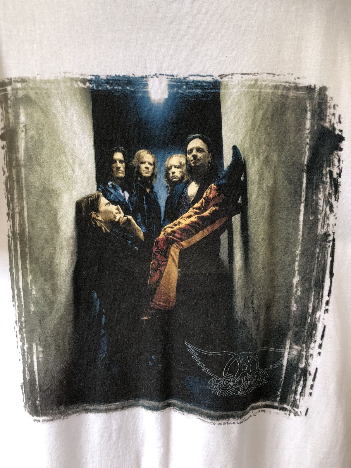 Aerosmith × Band Tees × Vintage Vintage 90s AEROSMITH Legend Rock Band Tee Size US L / EU 52-54 / 3 - 3 Thumbnail