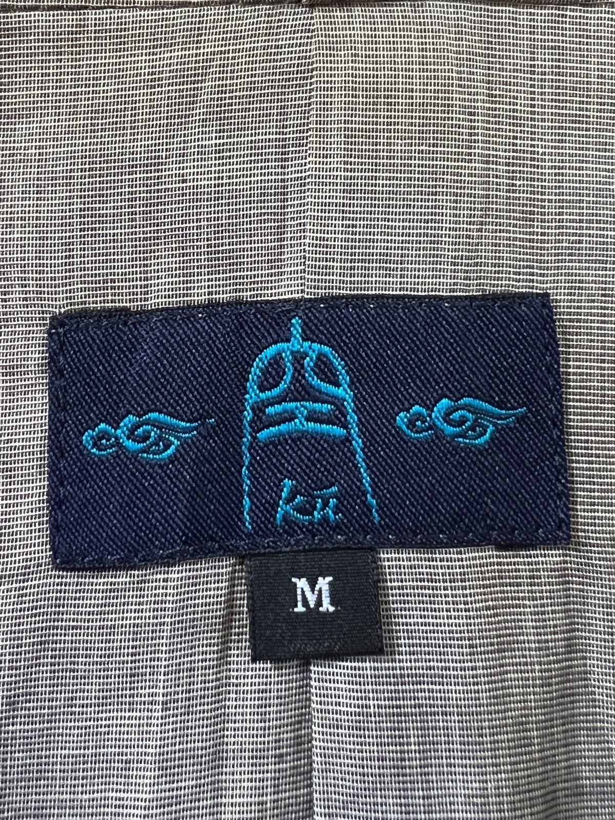 Japanese Brand KŪ 🇯🇵 Natural Dyed Indigo Sashiko Parka Jacket Kapital Visvim Size US M / EU 48-50 / 2 - 15 Thumbnail