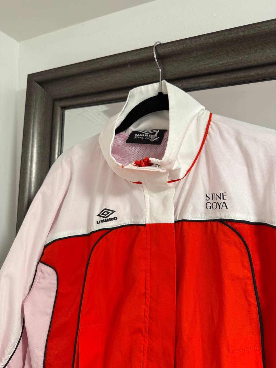 Umbro Stine Goya x Umbro Tracksuit 07 red/white pants jacket xs Size XS / US 0-2 / IT 36-38 - 2 Thumbnail