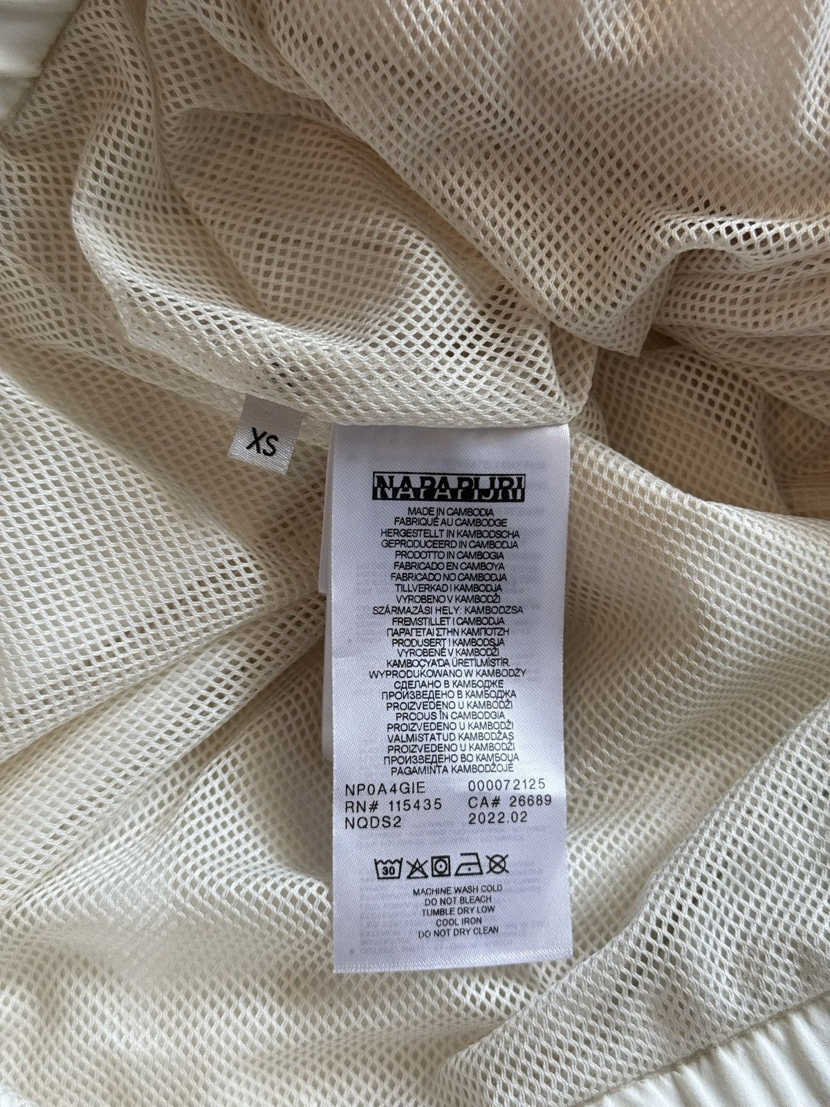 Napapijri Napapijri centre logo anorak jacket Size US XS / EU 42 / 0 - 8 Thumbnail