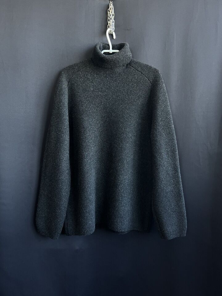 Louis Vuitton Louis Vuitton Mens Sweater Turtleneck Wool Gray Size XL Size US XL / EU 56 / 4 - 7 Thumbnail