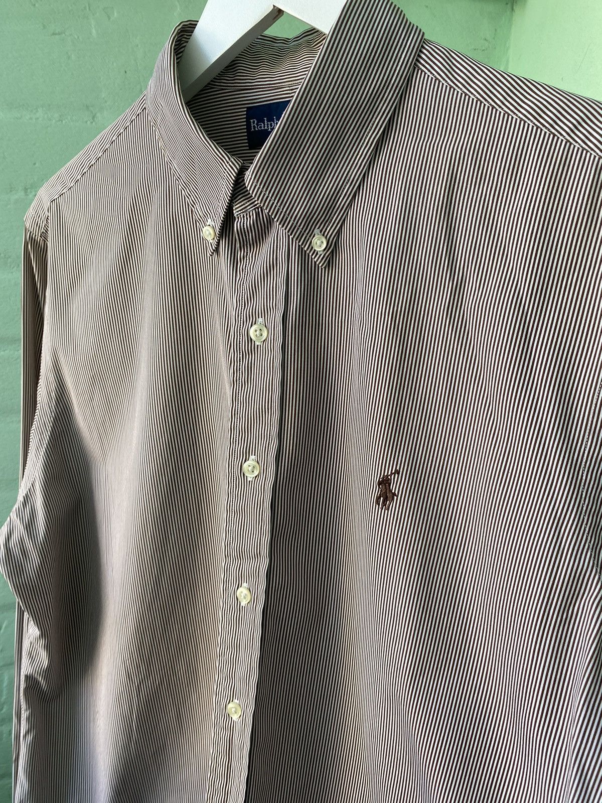 Ralph Lauren Vintage Polo Ralph Lauren button ups striped shirt Size US L / EU 52-54 / 3 - 10 Thumbnail