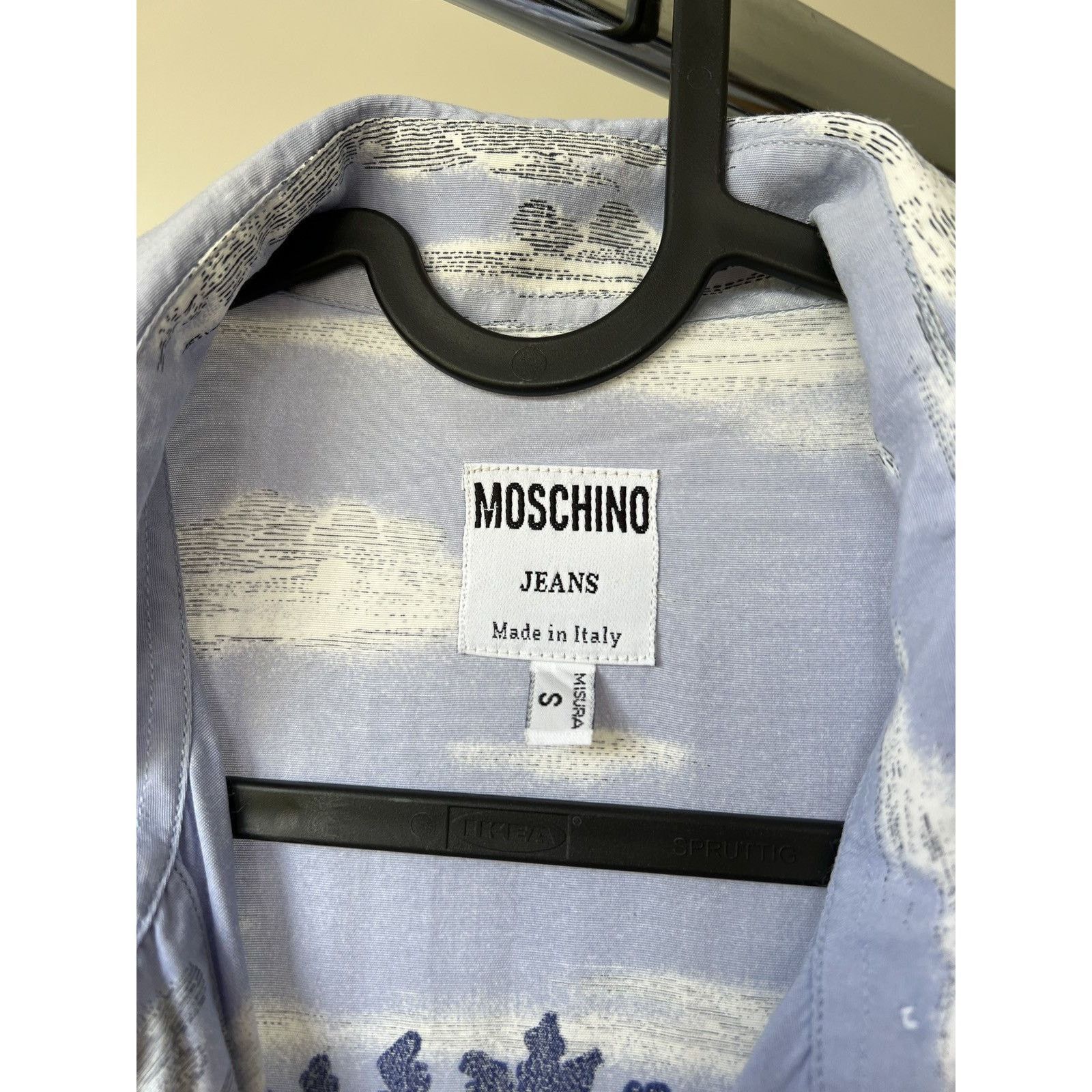 Moschino Rare moschino royalty baroque printed viscose shirt Size US S / EU 44-46 / 1 - 7 Thumbnail