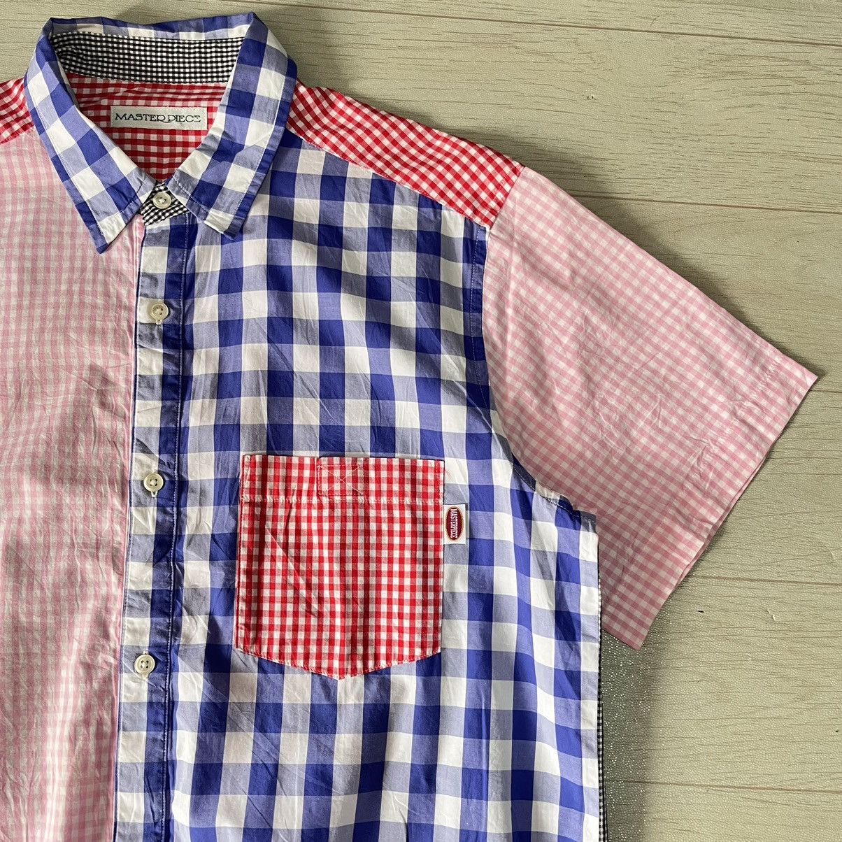 Japanese Brand × MasterPiece Masterpiece shirt plaid checker Size US L / EU 52-54 / 3 - 4 Thumbnail