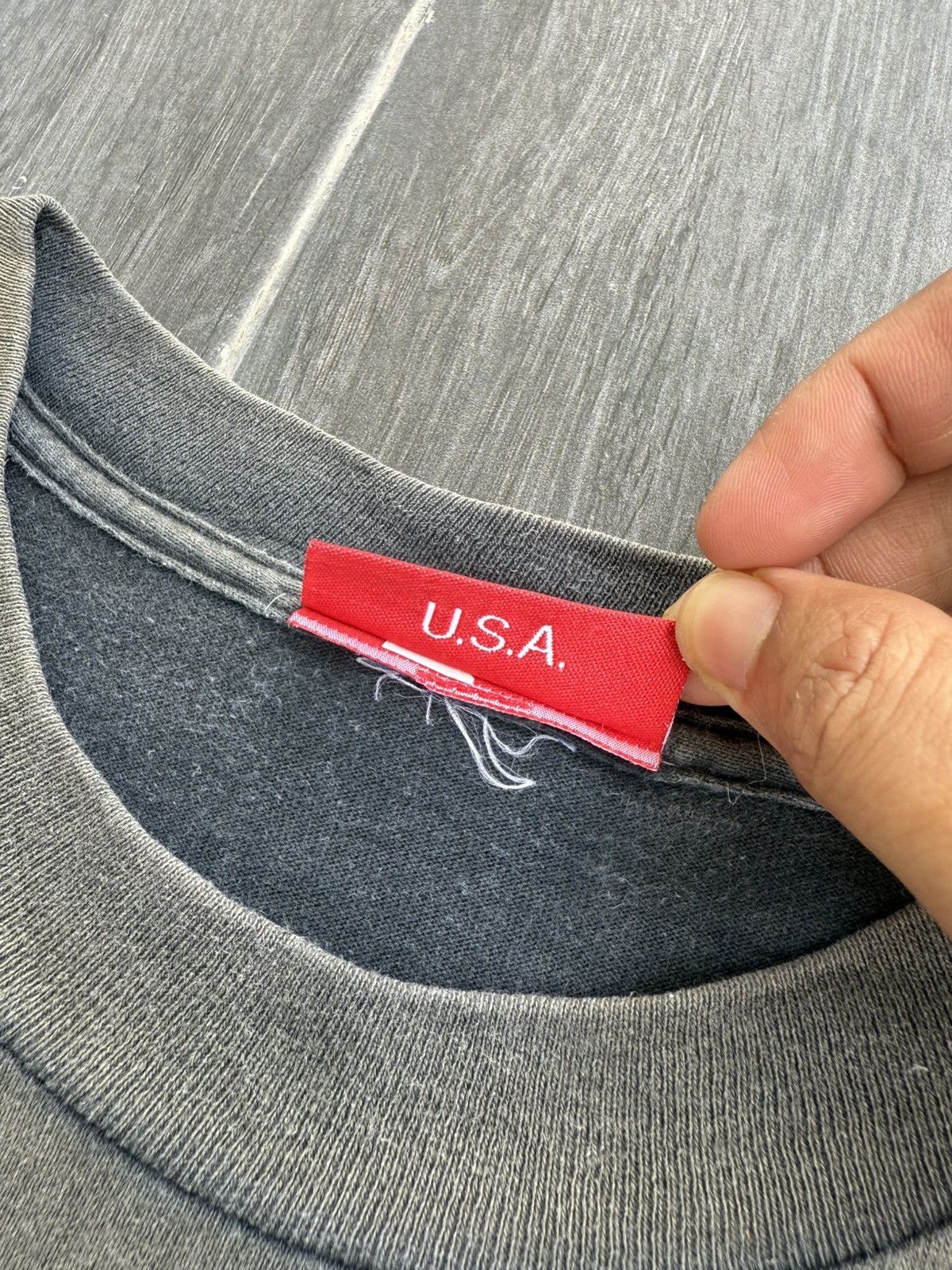 Supreme 💥RARE💥Vintage 90s Early Supreme Single Stitch Crazy Sunfaded Size US M / EU 48-50 / 2 - 6 Thumbnail