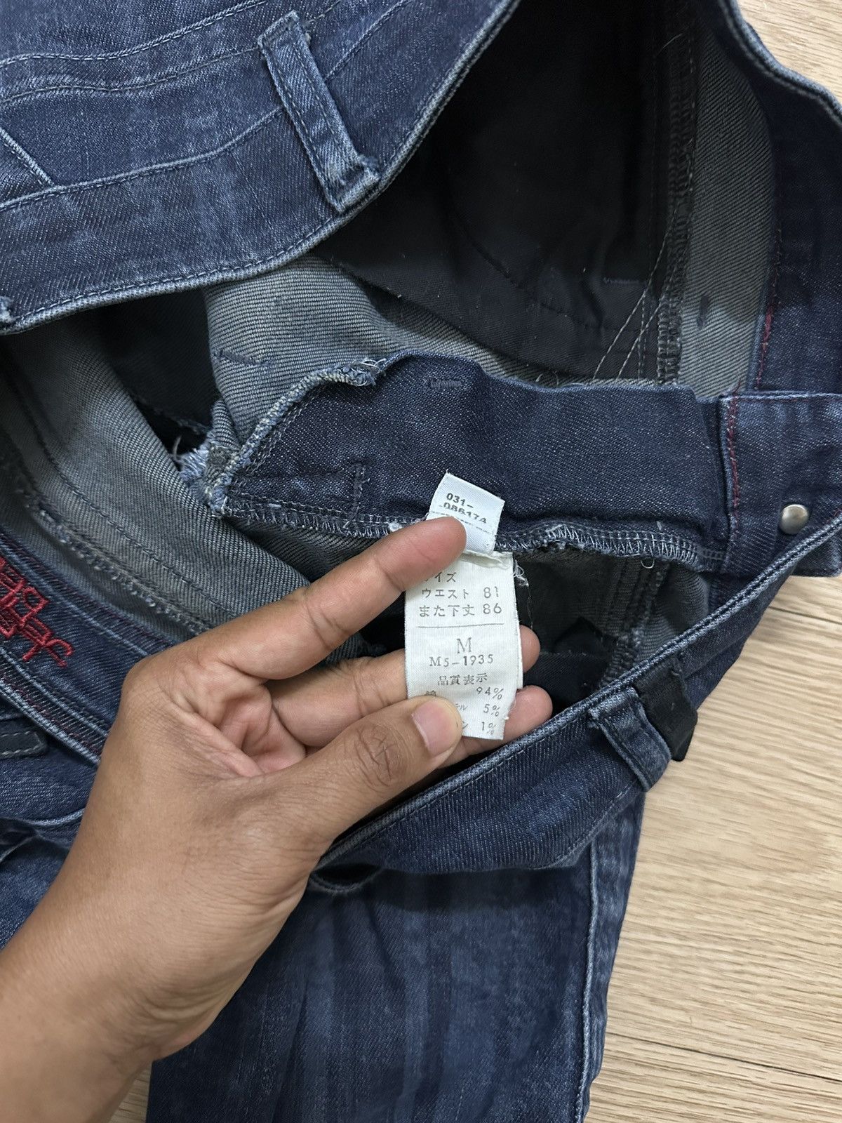 Beauty Beast × Marithe + Francois Girbaud Rare Vintage Marithe Francois Girbaud Tactical Jeans Size 30" / US 8 / IT 44 - 13 Thumbnail