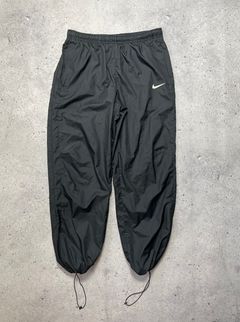 Nike, Pants & Jumpsuits, Nike Womens Y2k Vintage Track Pants Stripe Black  Small 9s
