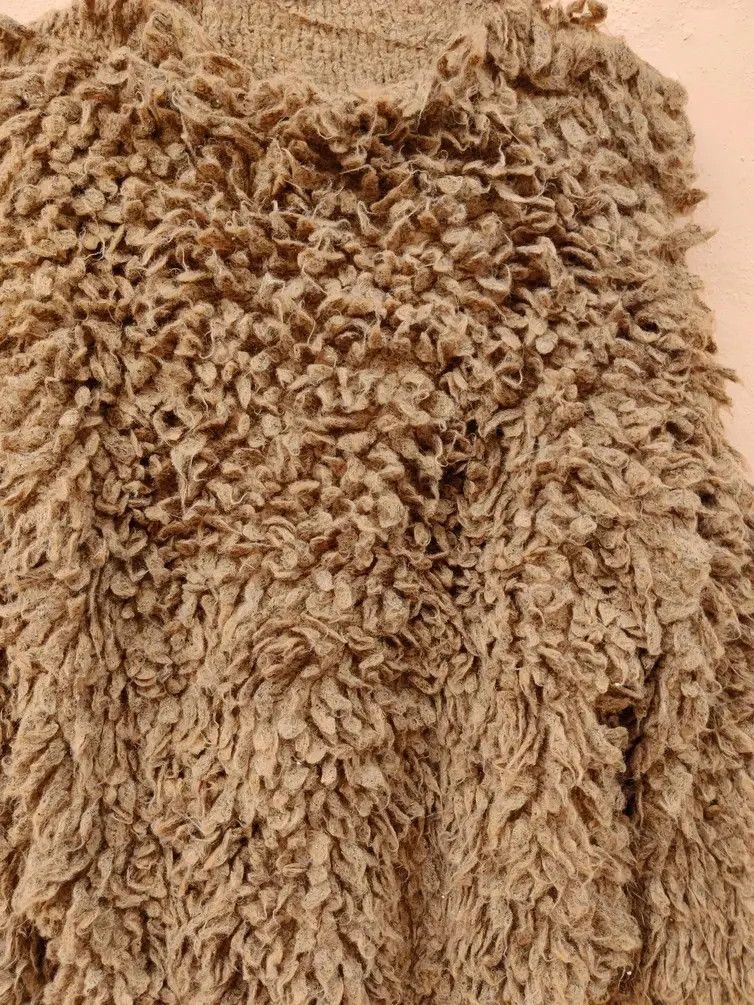 Japanese Brand ❤EXPRESS SHIPPING❤MOUSSY FUZZY SWEATER JACKET Size M / US 6-8 / IT 42-44 - 7 Thumbnail