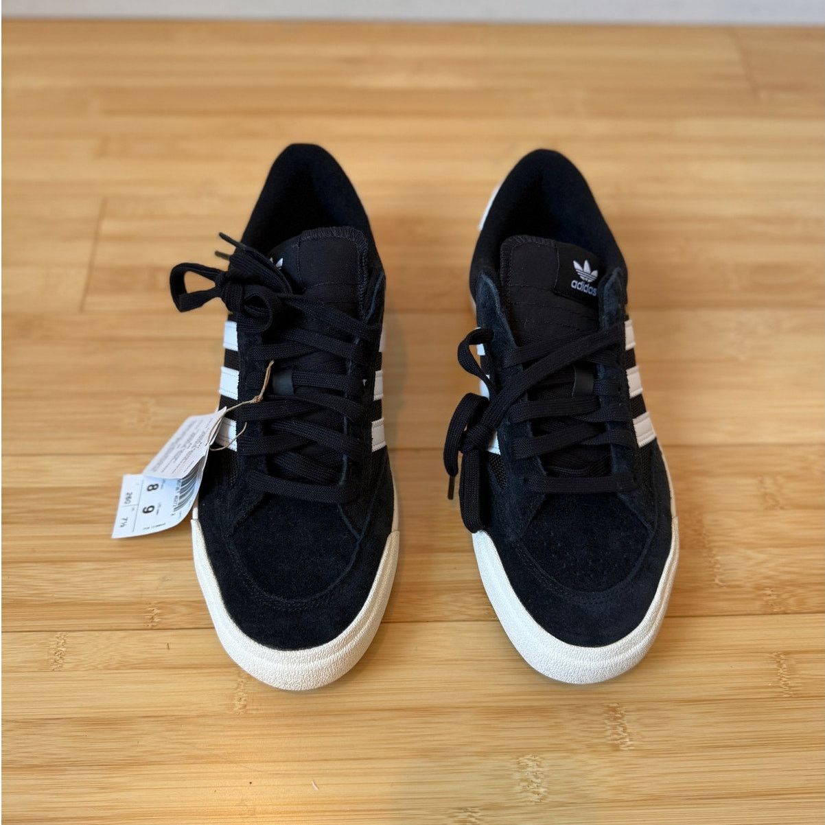 Adidas Adidas Nora Sneakers Lace Up Black White Men's 8 New in Box Size US 8 / EU 41 - 5 Thumbnail