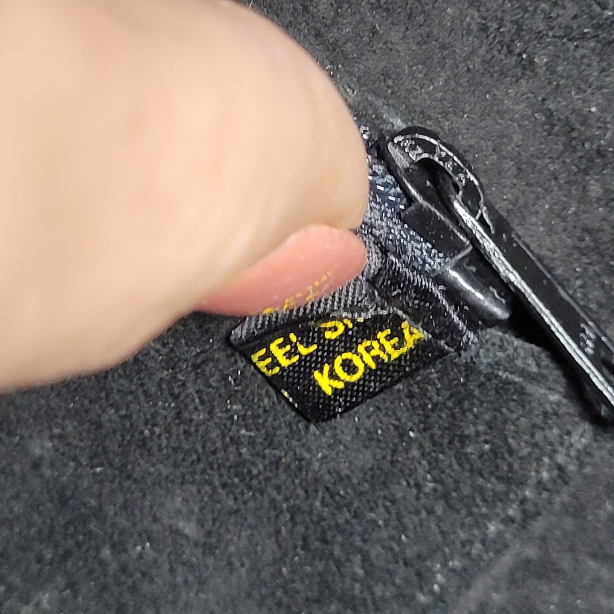 Vintage Vintage Womens Genuine Eel Skin Convertible Clutch Black Kor Size ONE SIZE - 3 Thumbnail