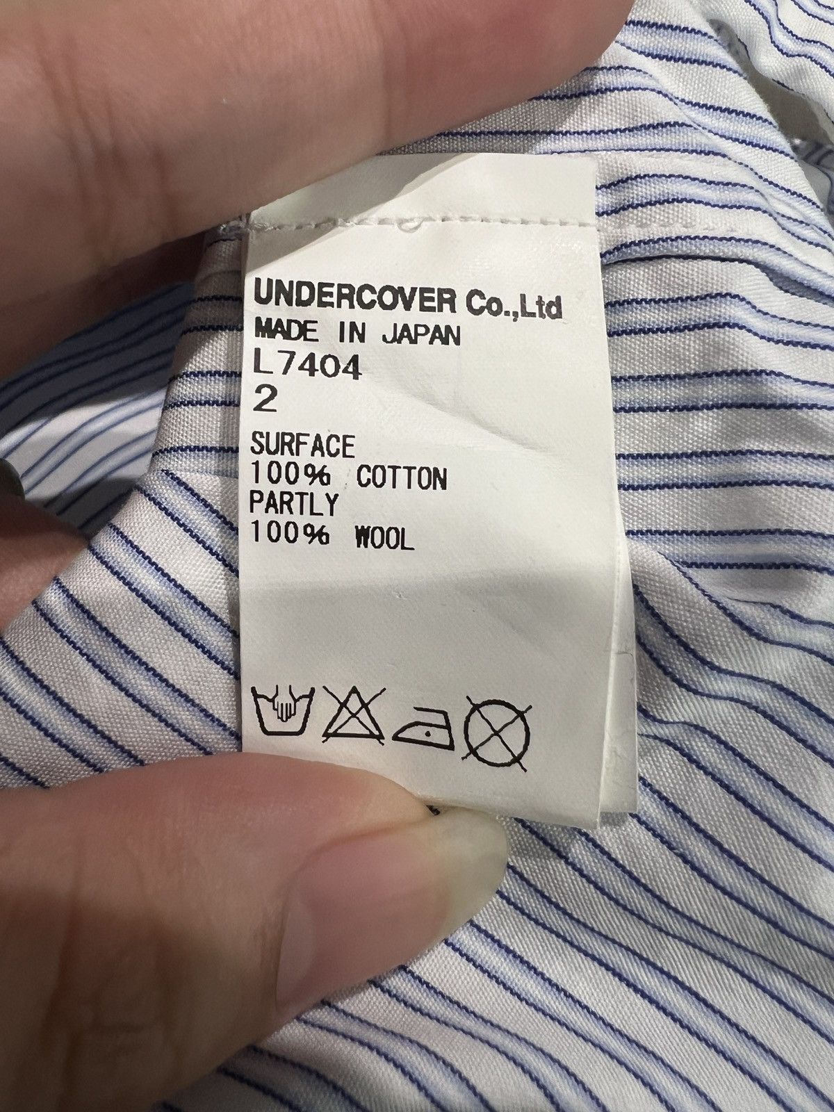 Comme des Garcons × Undercover AW17 Comme Des Garcons x Undercover CDGU Prostitute Shirt Size US M / EU 48-50 / 2 - 6 Thumbnail