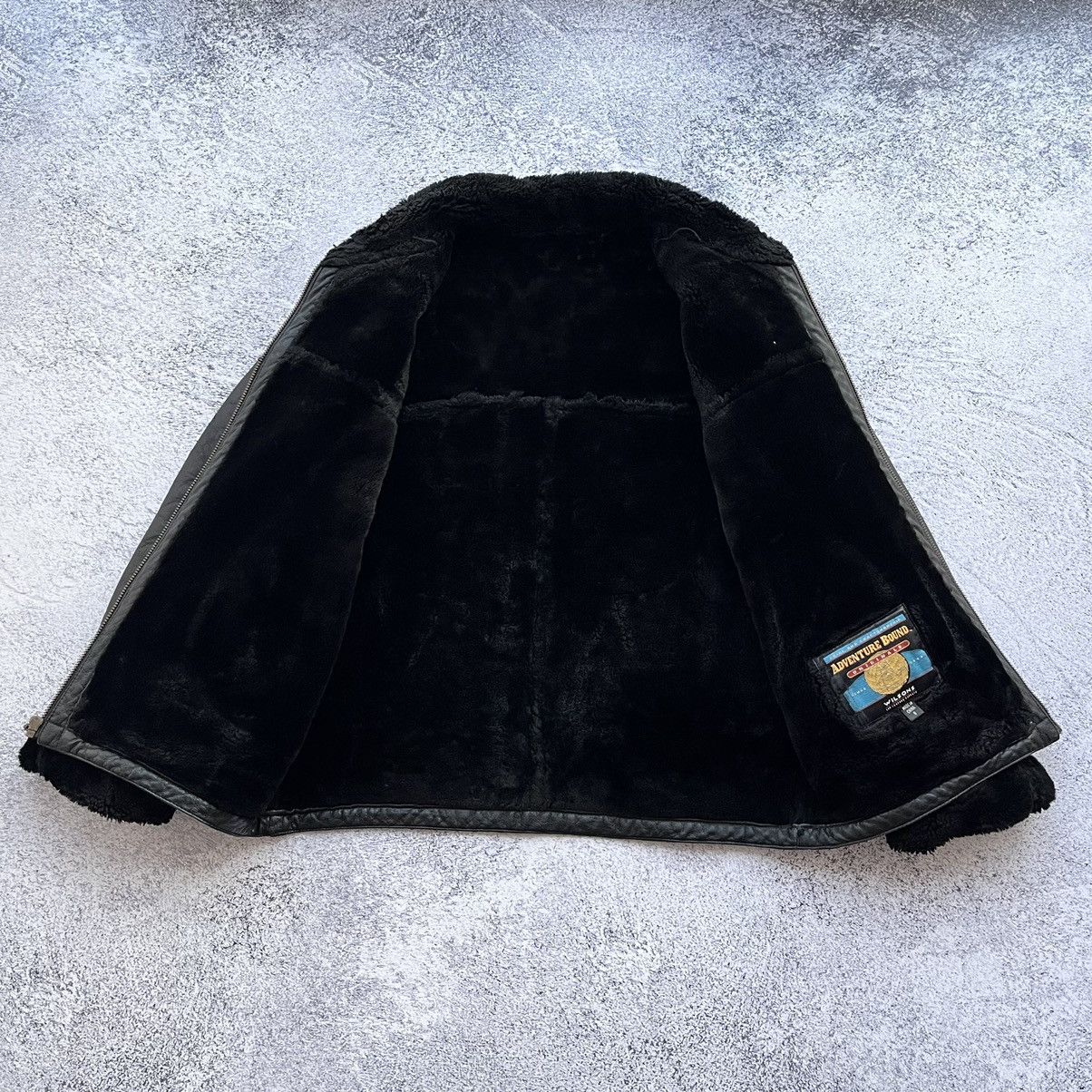 Vintage × Wilsons Leather Vintage Wilsons Leather Jacket Adventure Bound black coat Size US S / EU 44-46 / 1 - 7 Thumbnail