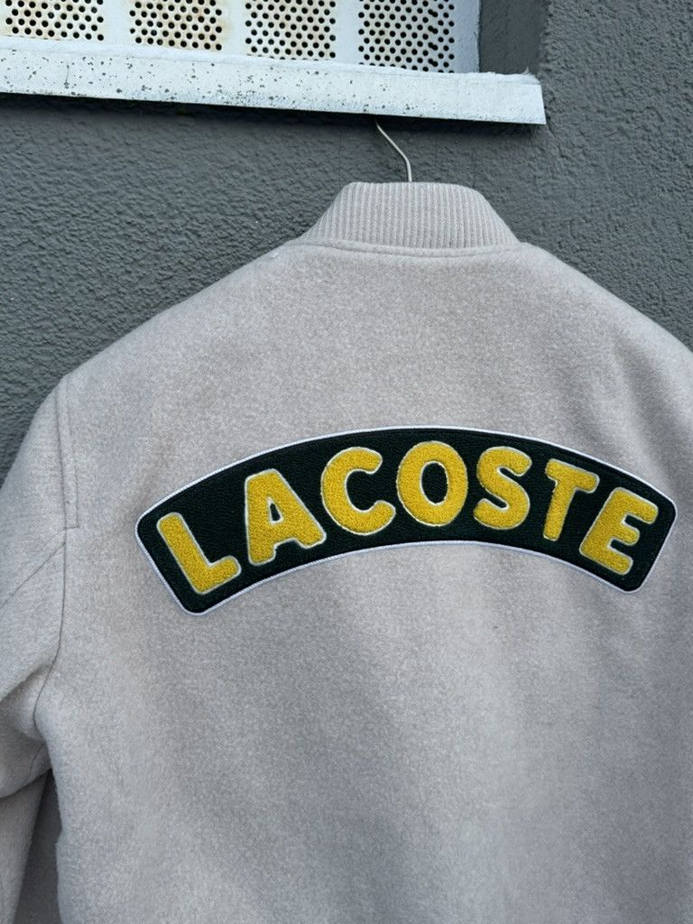 Lacoste Wool Lacoste Live Beige Jaket Big Logo Size XS / US 0-2 / IT 36-38 - 7 Thumbnail