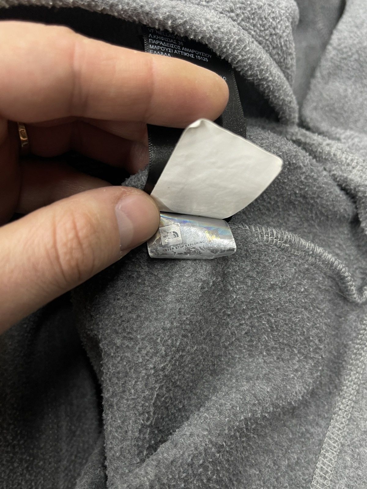 The North Face The North Face 1/4 Half Zip Fleece Grey Outdoor Gorpcore Size US M / EU 48-50 / 2 - 8 Thumbnail