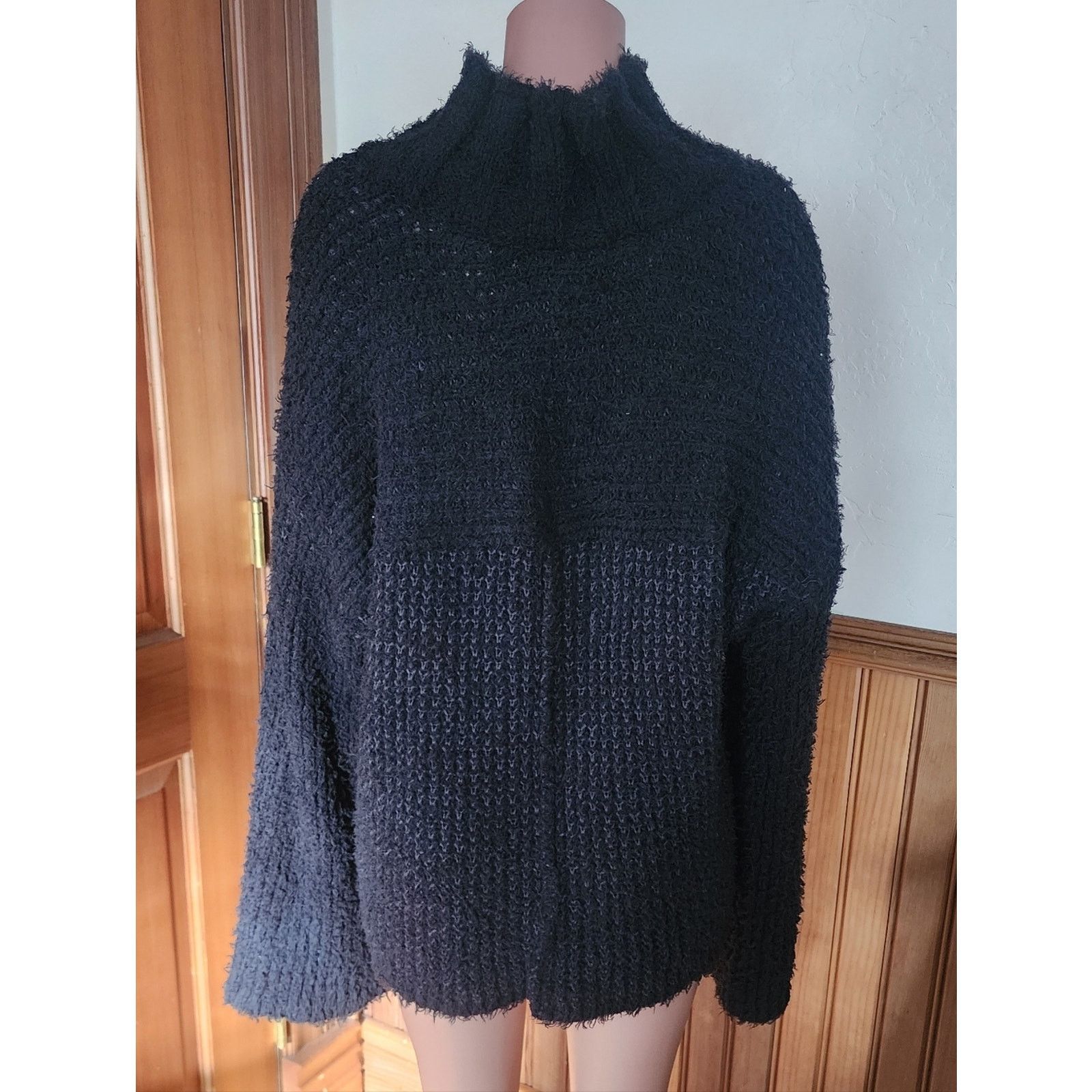 Free People Free People Canyon Pullover Fuzzy Knit Sweater Medium Size M / US 6-8 / IT 42-44 - 5 Thumbnail
