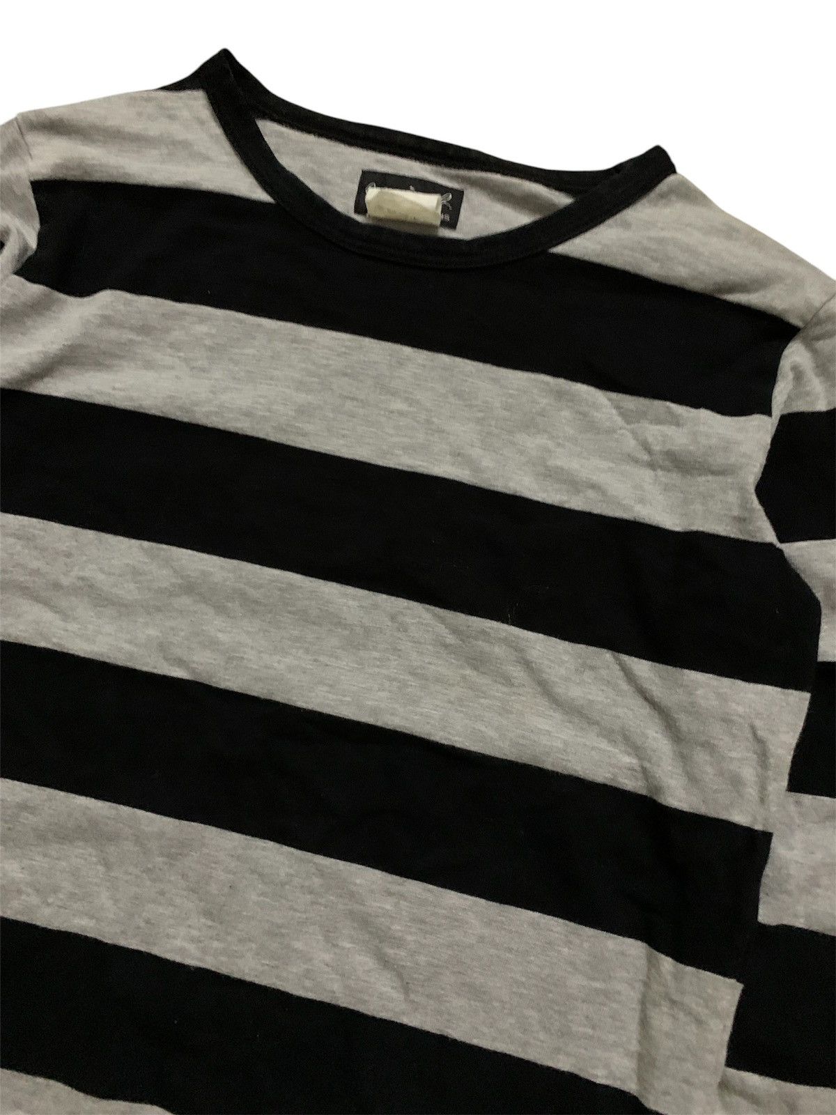 Yohji Yamamoto Vtg Agnes b Paris Stripe Shirt Size S / US 4 / IT 40 - 4 Thumbnail